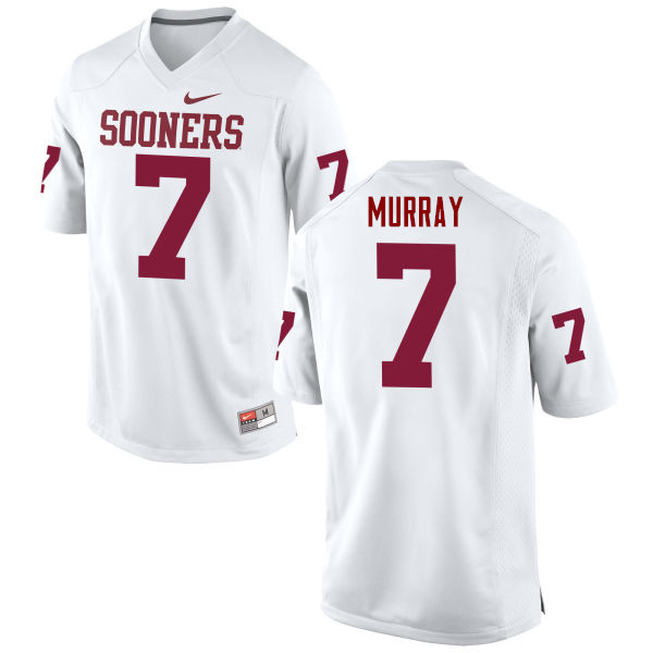 Oklahoma Sooners #7 DeMarco Murray College Football Jerseys Game-White